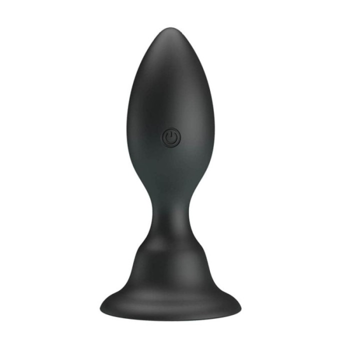 Dop Anal cu 12 Functii Vibratii USB Negru