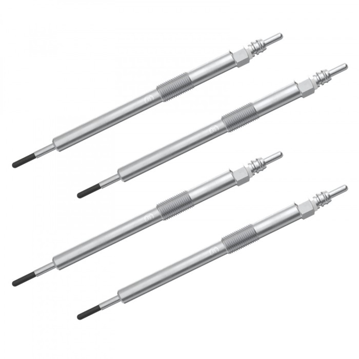 Set 4 bujii incandescente Bosch pentru Nissan Interstar, Navara, NV400, Primastar, Pathfinder III, Qashqai, X-Trail II, Opel Movano B, Vivaro A, Renau