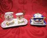 SET PORTELAN DE ARTA HACHETTE COLLECTIONS SET MINIATURI TAVA CEASCA LETIERA SI ZAHARNITA