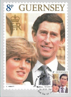 7493 Carte postala maxima Guernsey 1981 foto