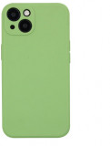 Husa Silicon cu protectie camera iPhone 13 Pro Max verde deschis