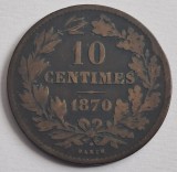 Luxemburg, 10 Centimes 1870
