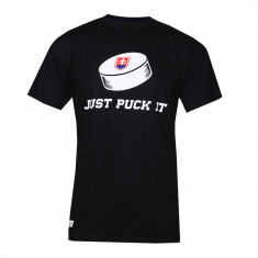 Echipa națională de hochei tricou de bărbați Slovakia Just puck it - XL