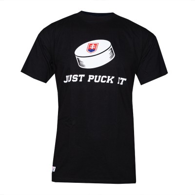 Echipa națională de hochei tricou de bărbați Slovakia Just puck it - XXL foto