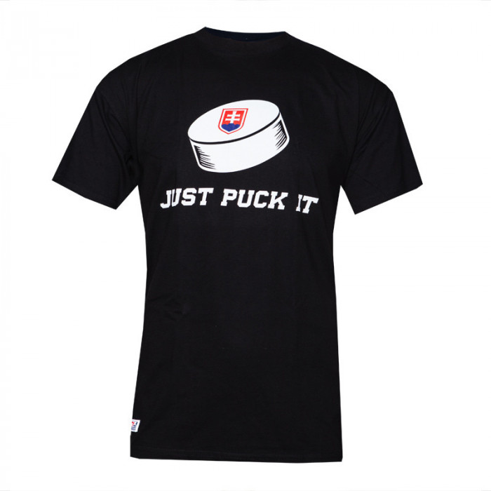 Echipa națională de hochei tricou de bărbați Slovakia Just puck it - L