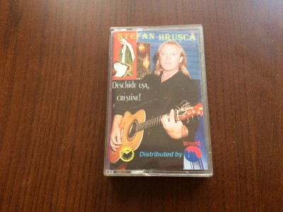 stefan hrusca deschide usa crestine caseta audio selectii muzica sarbatori folk colinde metropol music foto