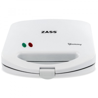 Sandwich-maker Zass ZSM 01, putere 750W, Alb - NOU foto