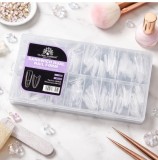 Cumpara ieftin Tipsuri reutilizabile duble, formă migdală, 15 dimensiuni, 240 bucăți