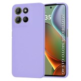 Husa silicon Motorola Moto G15 Asteroid GSM SoftFlex, violet