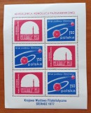 POLONIA-1977-ANIV 60 ANI de l Revolutie-Colita -nestampilata.-Vezi-Scan