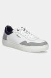 Pepe Jeans sneakers din piele CAMDEN COLLAR M barbati, culoarea alb, PMS00046