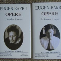 Nuvele Romane / Eugen Barbu OPERE Vol. 1-2 EDITIE DE LUX