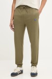Hugo Blue pantaloni de trening din bumbac culoarea negru, uni, 50522372