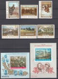 ROMANIA 1977 LP 933 LP 934 LP 935 CENTENARUL INDEPENDENTEI SERIE+COLITA DANTELATA+COLITA NEDANTELATA STAMPILA COMPLEZENTA BRASOV 1977