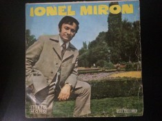 Ionel Miron disc single 7&quot; vinyl muzica usoara pop electrecord 45 STM EDC 10344