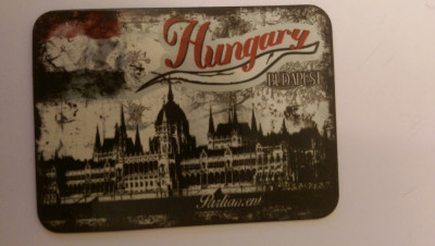 XG Magnet frigider - tematica turism - Ungaria - Budapesta foto