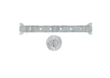 Segment reparatie podea SUZUKI SAMURAJ (SJ), 09.1981-12.1998, partea central, metal galvanizat; intaritura; central,