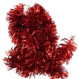 Cumpara ieftin Beteala Brad Ondulata Rosu PVC &Oslash; 10 cm