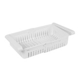 Cos Organizator pentru Frigider, Plastic, 20 A 16 A 6,7 cm, Alb
