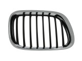 Grila radiator Bmw X5 (E53), 01.1999-05.2003, dreapta, crom/negru, 51138402646, 205005-2