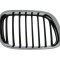 Grila radiator Bmw X5 (E53), 01.1999-05.2003, dreapta, crom/negru, 51138402646, 205005-2