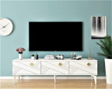 Comoda Tv Hayri cu 3 Usi, 150 X 35 X 64 Cm