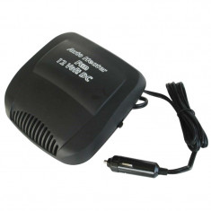 Aeroterma si ventilator auto, 150 W, 12 V, Negru