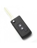 Carcasa cheie tip briceag 2+1 butoane, model patrat (modificat) pentru Nissan