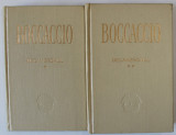 DECAMERONUL , VOLUMELE I - II de GIOVANNI BOCCACCIO , 1957 *EDITIE CARTONATA