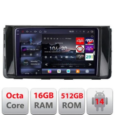 Navigatie Hyundai H350 2016- Android radio gps internet 8 core QLED 2K 16+512 360 Edotec CarStore Technology foto