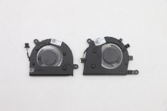 Set coolere Laptop, Lenovo, Yoga Slim 7-13, 5F10S13925, HQ23300072000, HQ23300071000, DFS150705650T FN26, DFS5K123043635 FMR2, 5V, 0.50A