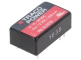 Convertor DC/DC 8W, 12V DC, protecție scurtcircuit TRACO POWER