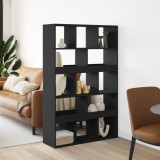 VidaXL Separator de cameră, negru, 100x33x156,5 cm, lemn prelucrat