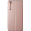 Husa tip carte cu stand Magnet Skin roz auriu pentru Huawei P30