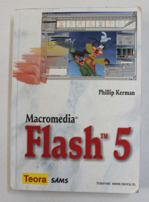 MACROMEDIA FLASH 5 de PHILLIP KERMAN , 2001 , PREZINTA PETE SI URME DE UZURA foto