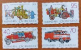 GERMANIA-DDR-"MASINI dePOMPIERI"-SET COMPLET--5V.-MNH-NESTAMP--Scan
