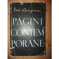 Pagini contemporane (1944-1956) - Geo Bogza