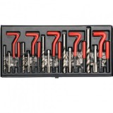 Set pentru reparare filete 131 piese, Yato YT-1763