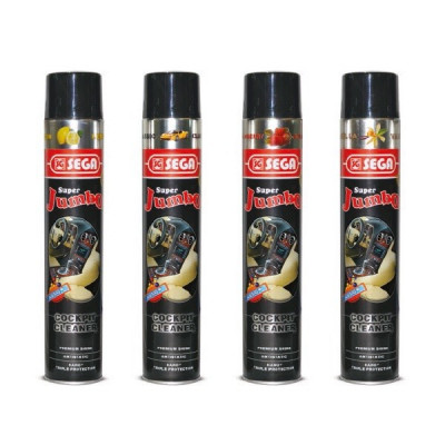 Spray siliconic pentru bord parfumat SEGA 750ml Automotive TrustedCars foto