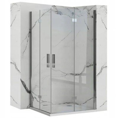 Cabina dus Rea Molier Chrome Double 90x100 foto