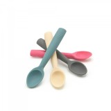 Lingurita silicon BabyJem Maro +6 luni, pentru diversificare, 12 cm