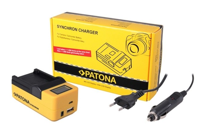 Patona incarcator USB pentru Nikon ENEL9 EN-EL9 with LCD