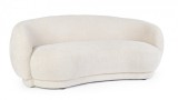 Cumpara ieftin Canapea textil crem Tecla 191x93x73 cm