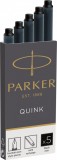 Cartus Parker Quink Standard negru permanent