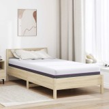 VidaXL Saltea Alb, Gri 90 x 200 cm Spumă