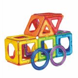 Clicstoys - Set magnetic de construit- Magformers Basic Plus 30 set, Clics toys