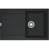 Chiuveta Franke Maris MRG 611 Nero 114.0157.493, 780x500, 1B 1D, Negru