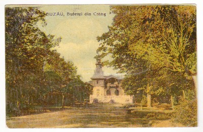 bnk cp Buzau - Bufetul din Crang - circulata 1927 foto