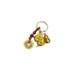 Amuleta GOBI&reg; Feng Shui din metal &ndash; Șarpele Prosperității cu Moneda I-Ching și