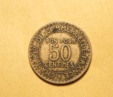 FRANTA 50 CENTIMES 1929 MAI RARUTA